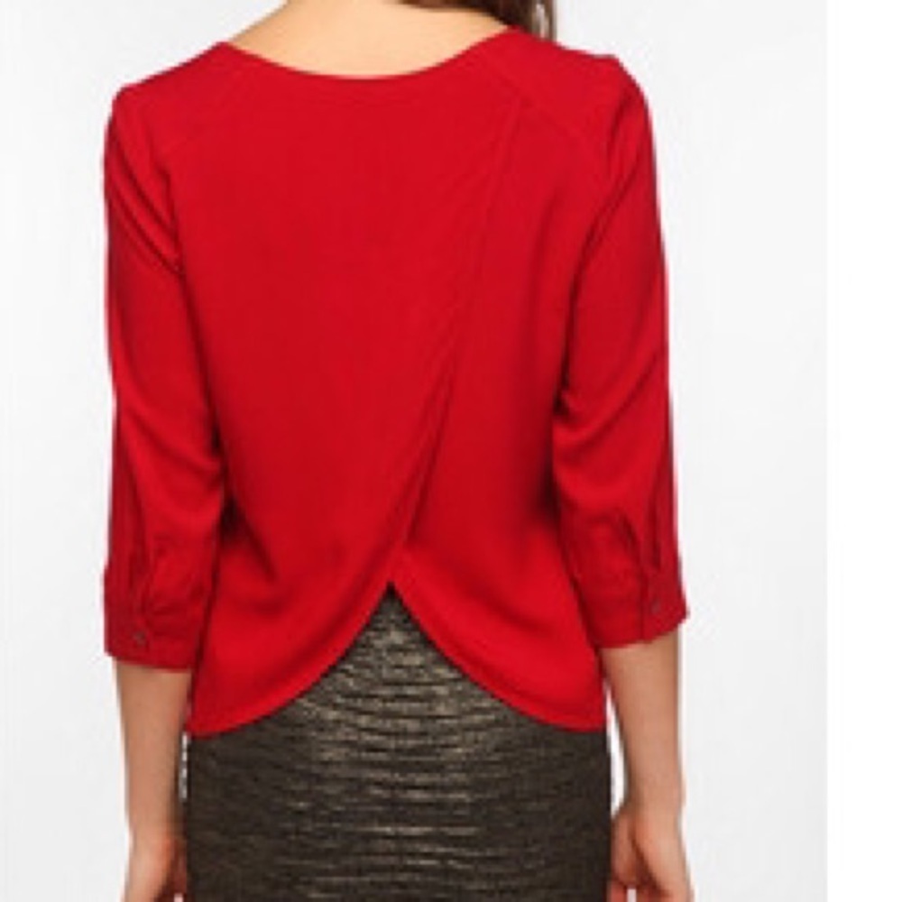 Urban Outfitters Pins & Needles Tulip Back Top